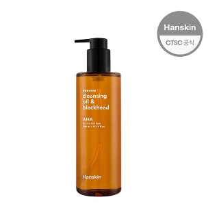 한스킨 클렌징오일 &amp; 블랙헤드 AHA, 300ml, 1개