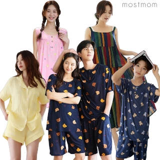 모스트맘 3만원이상 40%선착순쿠폰 온가족 마약잠옷 냉감쿨링 파자마 인견 캐릭터/체크 커플잠옷 데일리룩