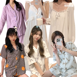 15%쿠폰할인 사계절용 3피스잠옷세트/가족홈웨어 파자마 커플잠옷 모달나시세트 레이스잠옷/실크잠옷