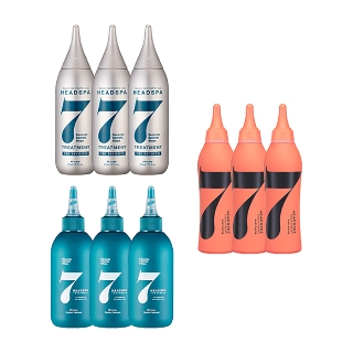 [헤드스파7]  안티에이징 트리트먼트 215ml x3/더 프리미엄/파란눈 블랙헤어