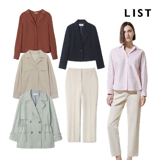 LIST S/S 벚꽃 말고 인기 신상 리스트 여성 셔츠/니트/터틀넥/크롭셔츠/스커트 외 50종 빅세일
