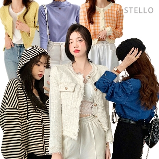 스텔로 선착순 75% 즉시할인 봄 신상 감성있는 인기상품 맨투맨/니트/원피스/블라우스/팬츠/티셔츠/스커트 외