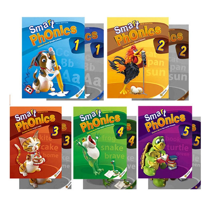 [스마트 파닉스] Smart Phonics 1/2/3/4/5/ Workbook - 티몬